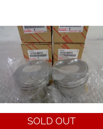 Genuine Toyota 3SGE BEAMS piston set – 86.5mm